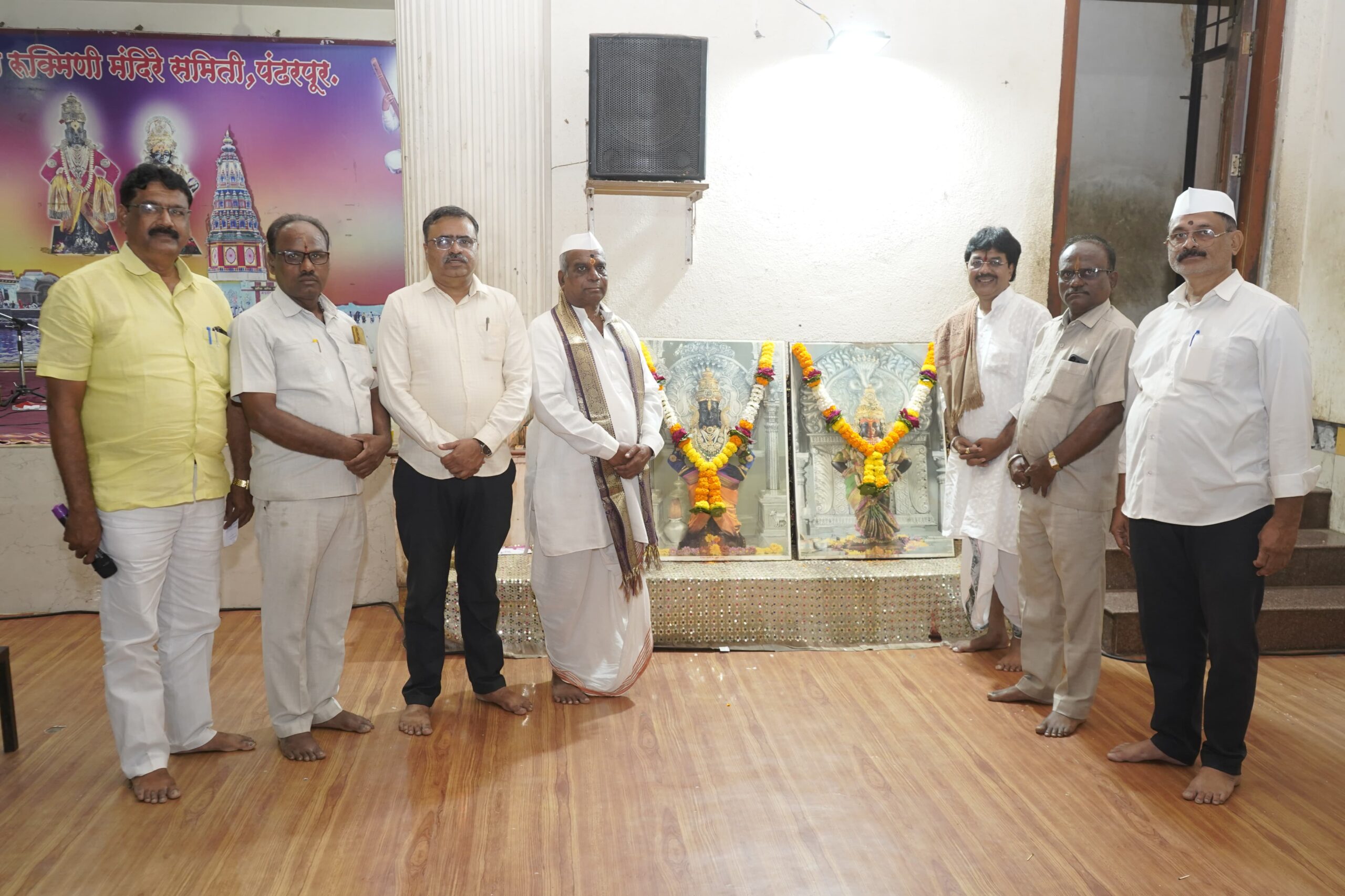 श्री विठ्ठल रुक्मिणी मंदिरे समिती गणेशोत्सव संगीत महोत्सवाचा श्रीकृष्ण गोसावी यांच्या गायनाने शुभारंभ,