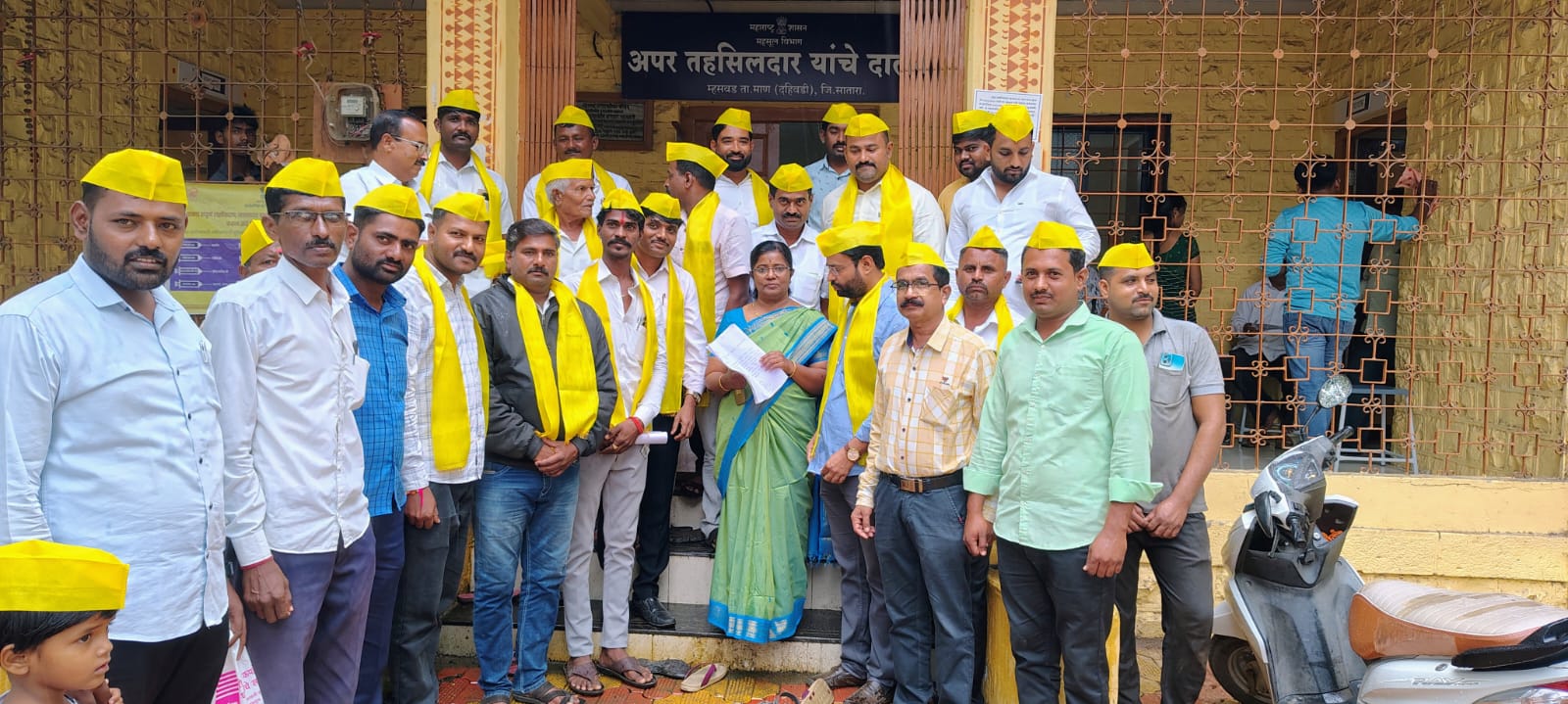 धनधनगर समाज आरक्षणासाठी आक्रमक -म्हसवड शहरात घुमला यळकोट, यळकोट चा नारा